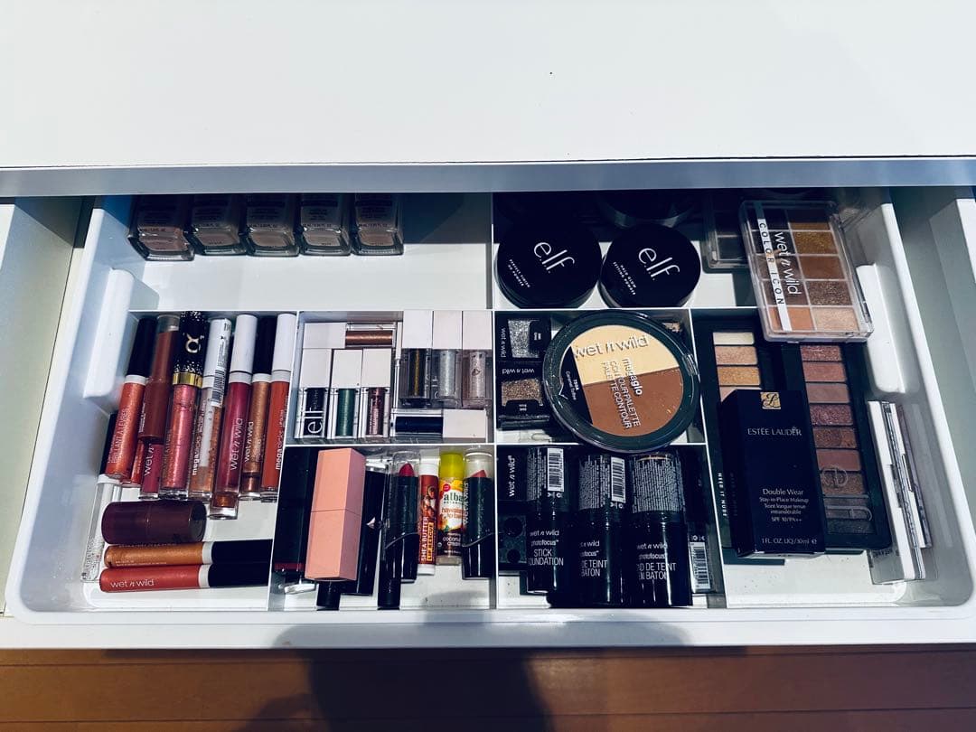 【送料込み】IKEA ミッケ ホワイトデスク 142cm 2引き出し