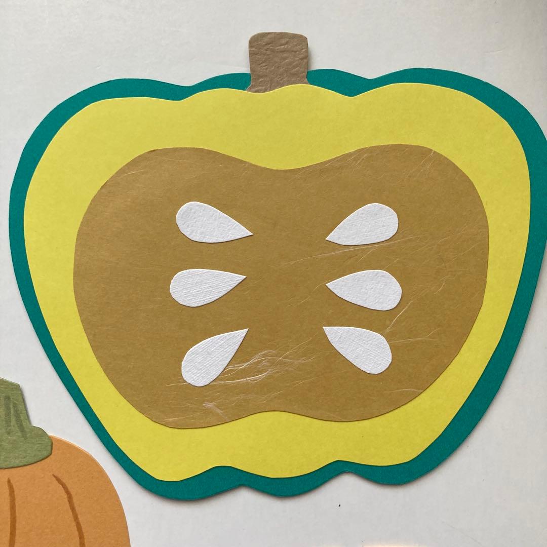 【EA-02】秋の味覚×5セット　秋　サンマ　壁面飾り