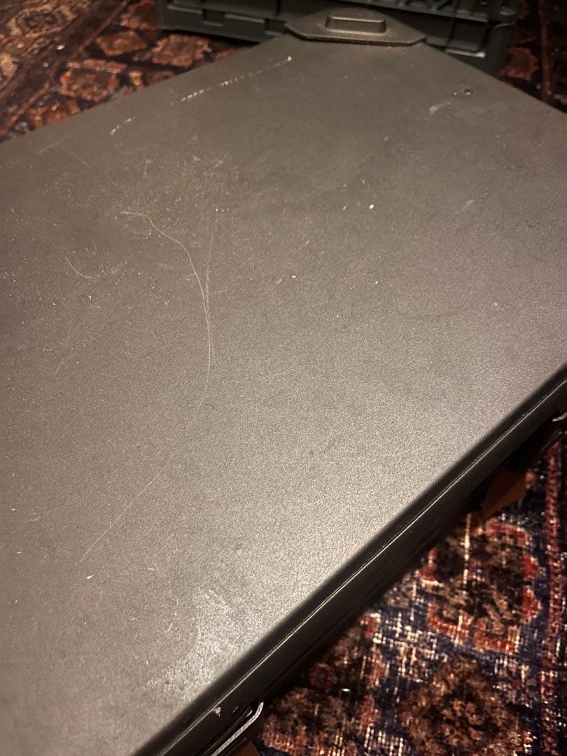 アルミコンテナ　ボックス　レザーカスタム