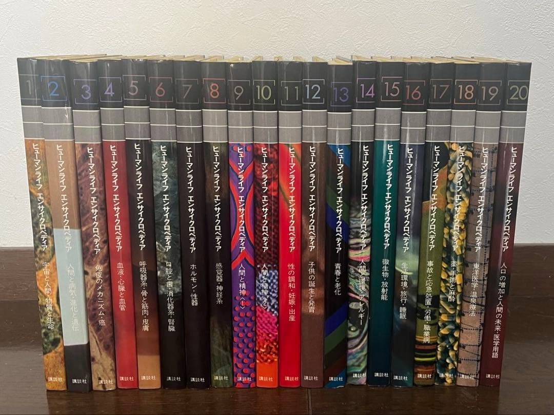 ヒューマンライフエンサイクロペディア 全20巻セット