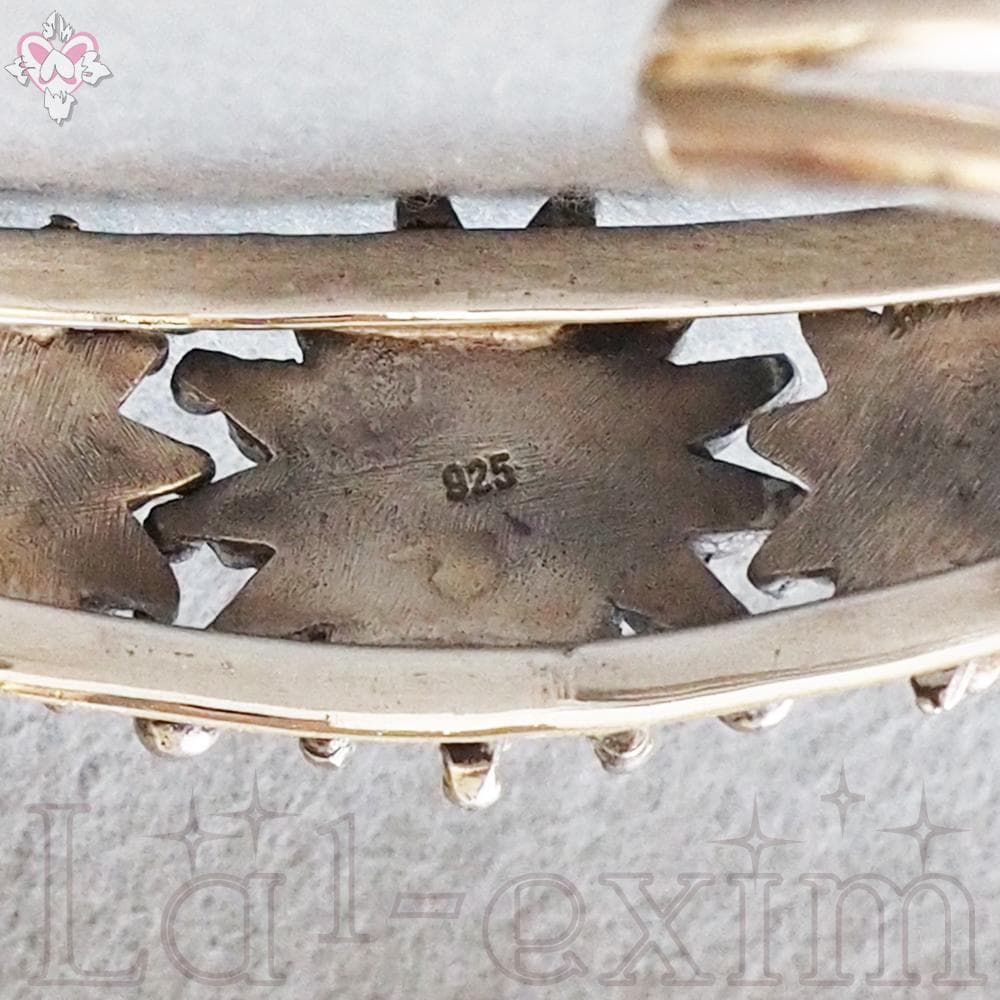 36個 ターコイズ コーラル 小花 インディアンジュエリー 925 銀 バングル