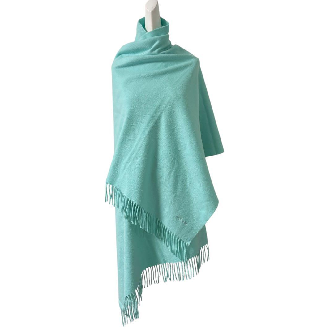 エルメス　HERMES カシミヤ100% ストール　マフラー　膝掛け　ショール