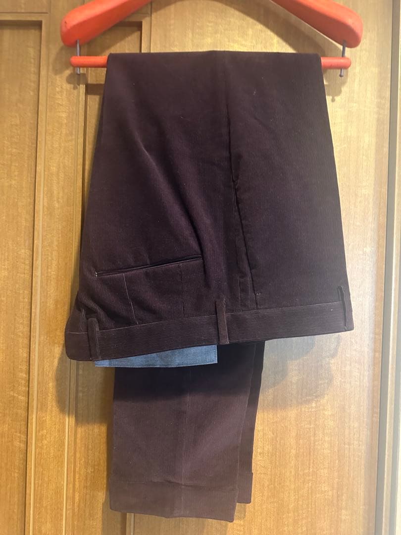 タリアトーレ⭐️新作‼️ピーノレラリオ‼️50⭐️ボルドー‼️コーデュロイセットアップ⭐️