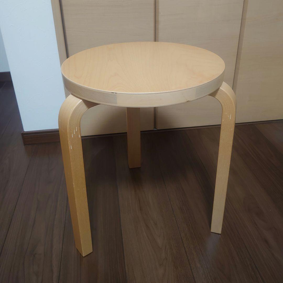 Artek STOOL60 3本脚 バーチ アルテック