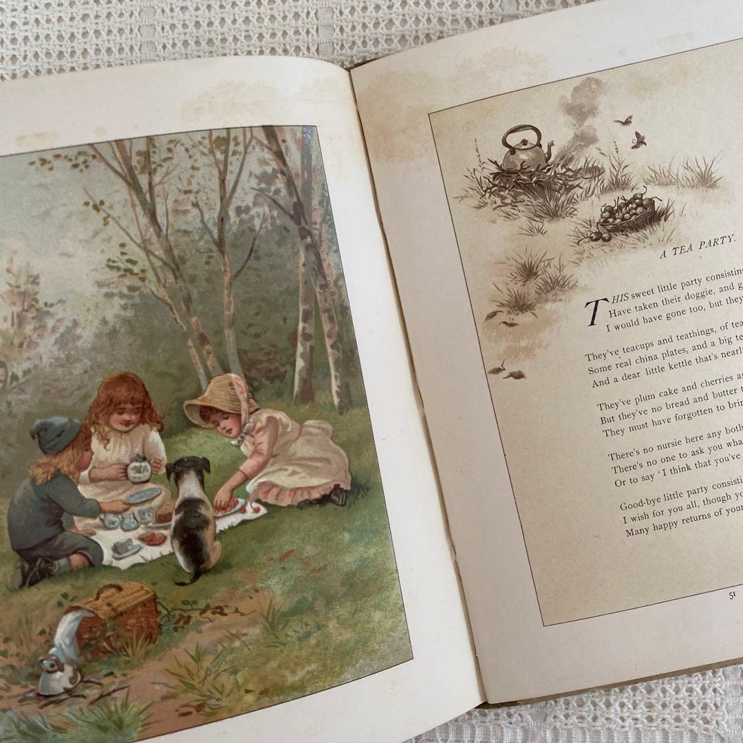 【超希少】英国絵本 ハリエットベネット アーネストニスター クロモリトグラフ