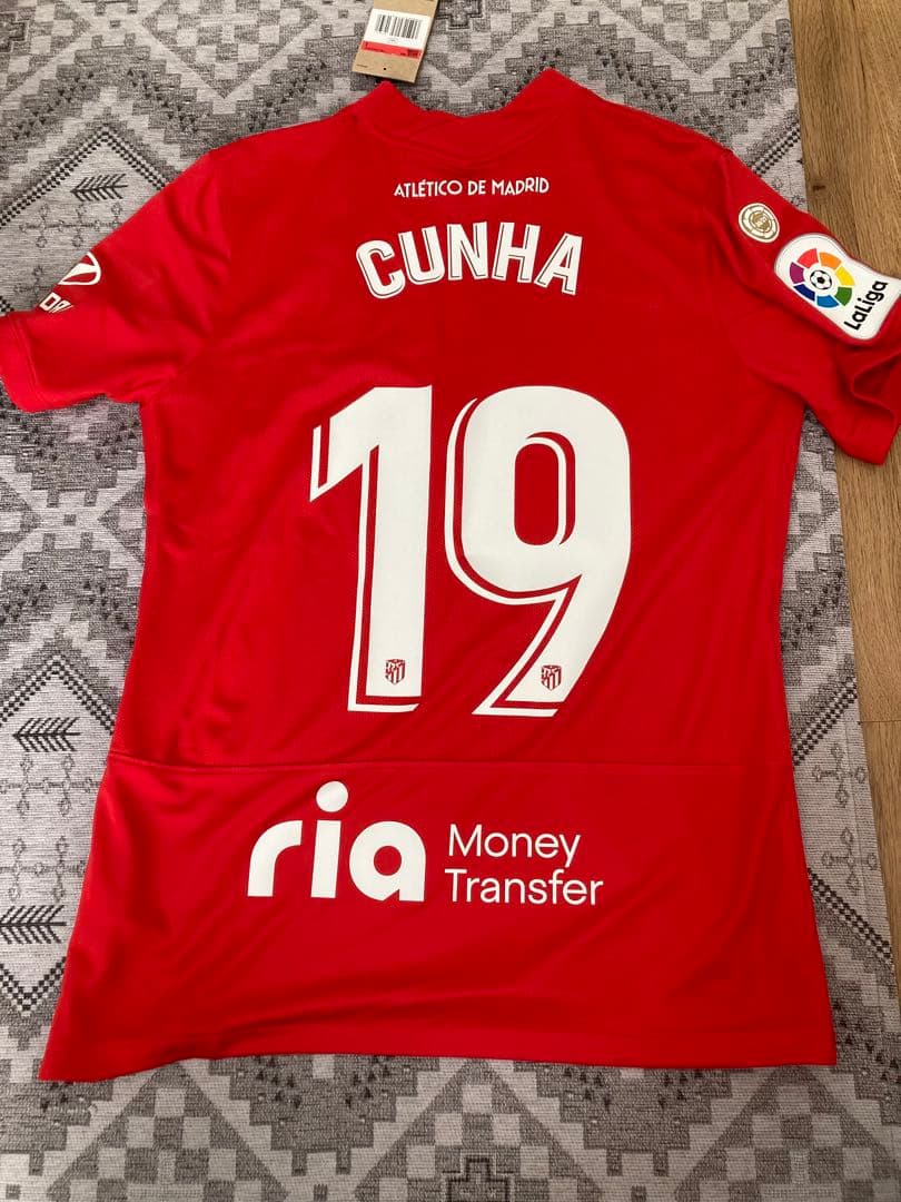 売り切り！アトレティコ4thユニフォーム　限定　クーニャ