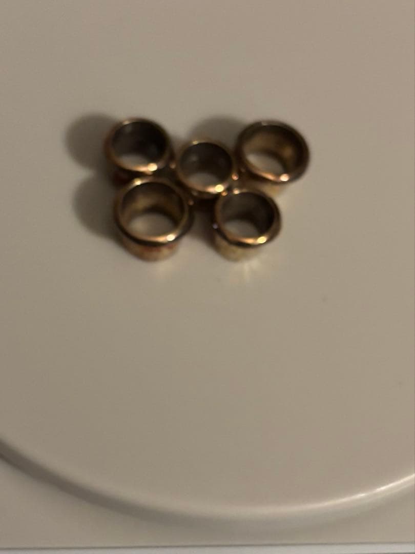 k18 国産高級楽器部品 パーツ 金抽出、加工、コレクション用 5個