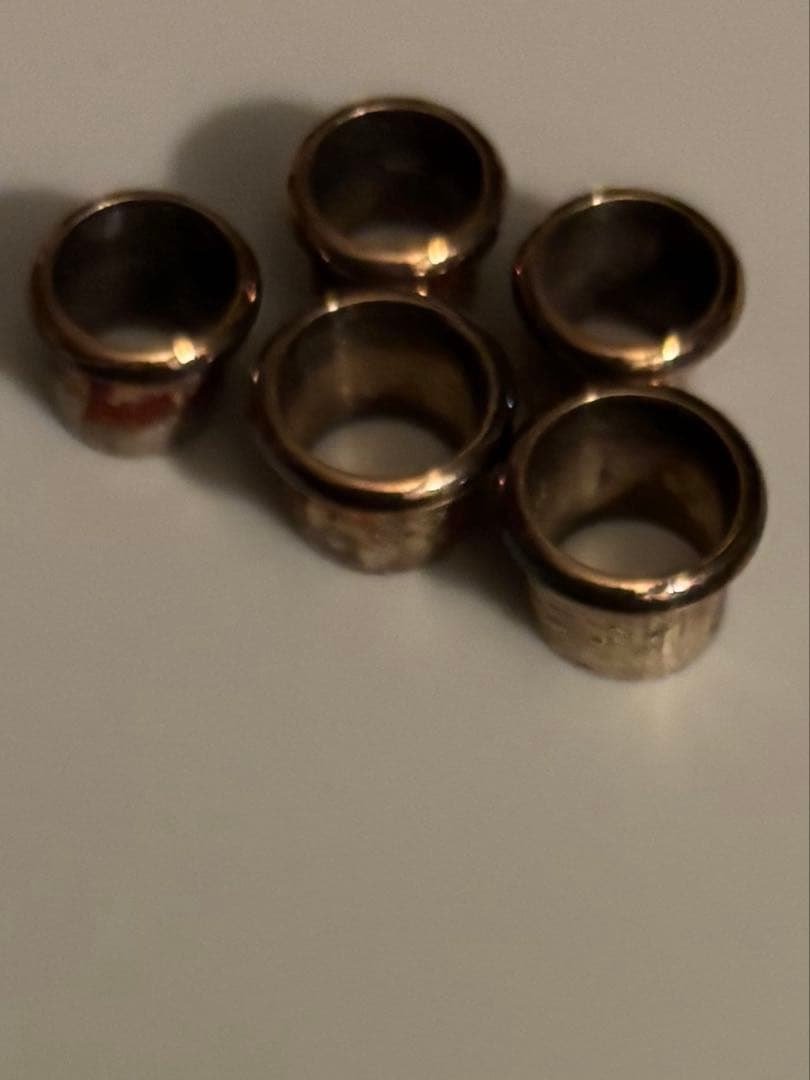 k18 国産高級楽器部品 パーツ 金抽出、加工、コレクション用 5個