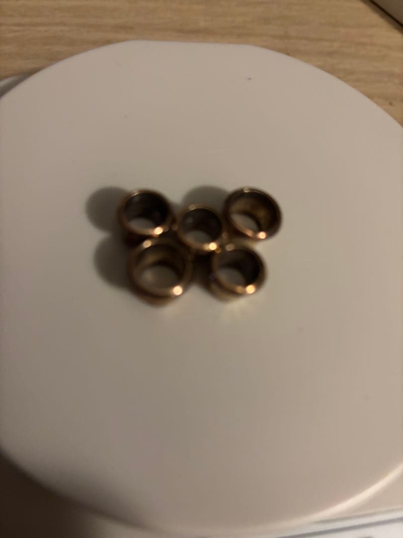 k18 国産高級楽器部品 パーツ 金抽出、加工、コレクション用 5個