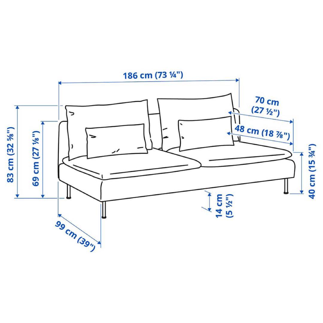 あんこ様用出品　ソーデルハムン　IKEA ソファー