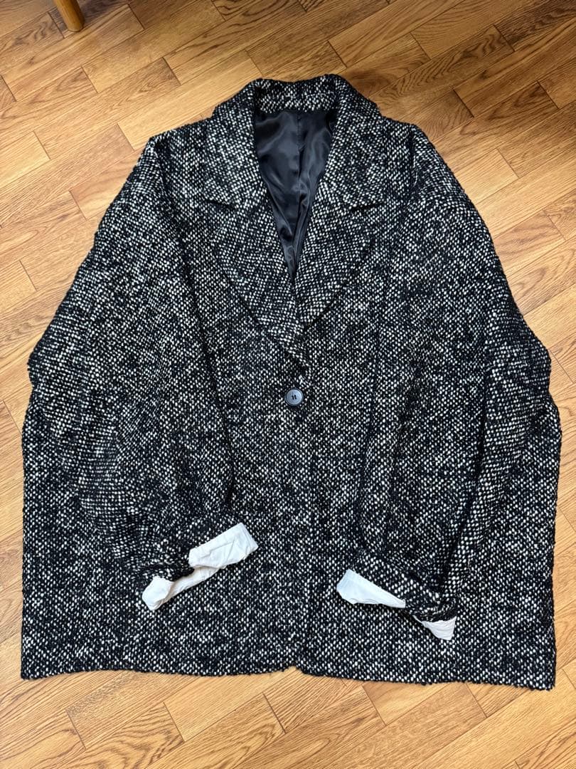 ジャケット・アウター CLANE MIX COLOR OVER COAT