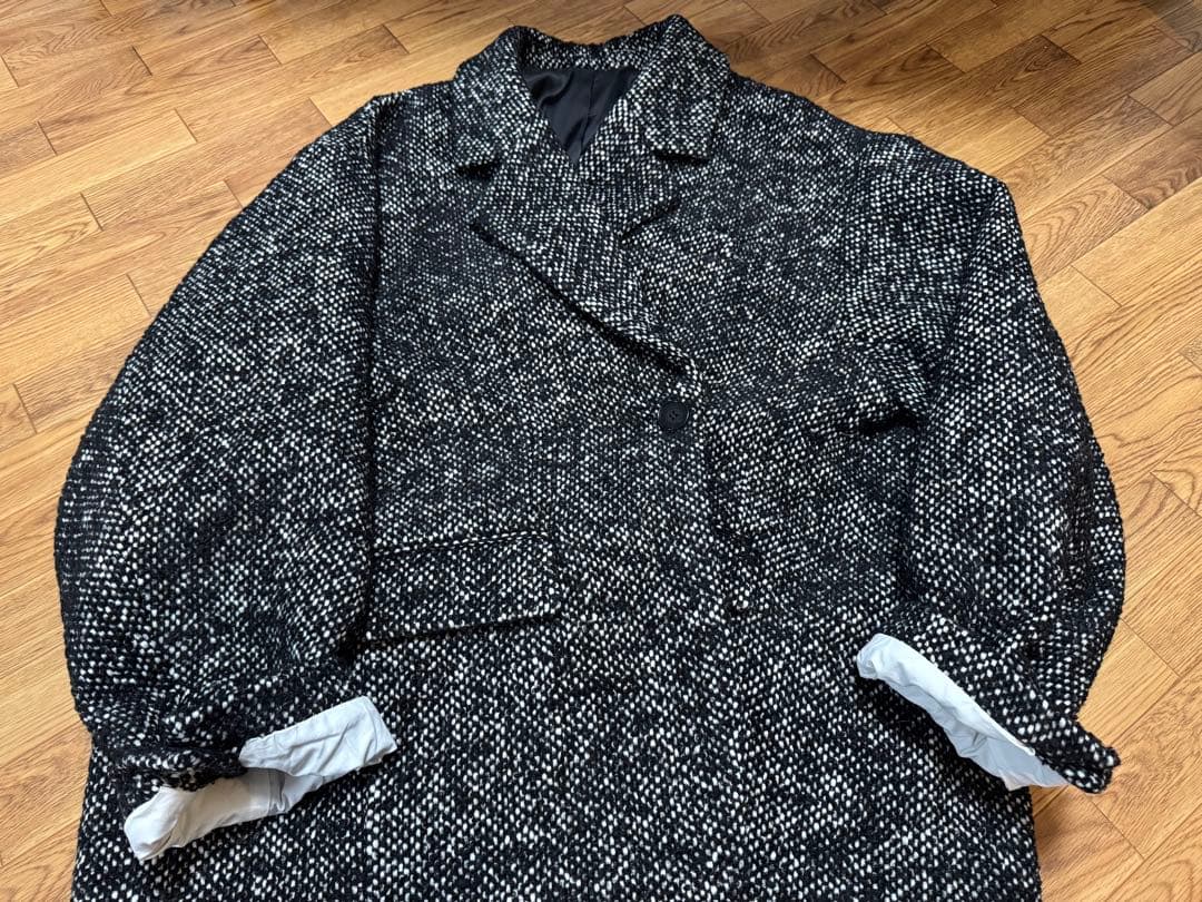 ジャケット・アウター CLANE MIX COLOR OVER COAT