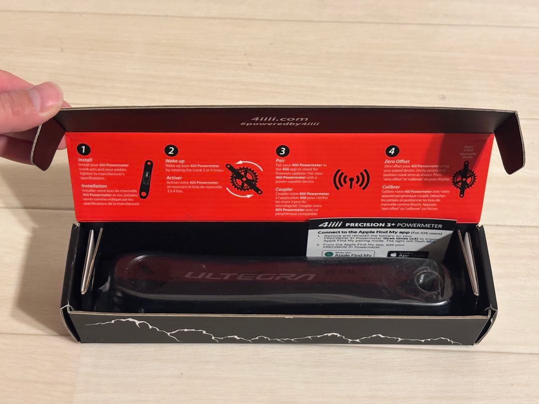 【大幅値下げ】4iiii PRECISION 3 ULTEGRA パワーメーター