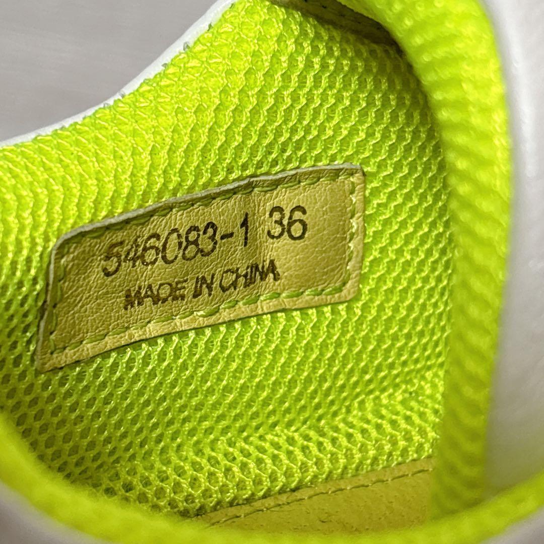 ⭐極美品⭐MANA マナ ロゴ パデット スニーカー 白 23㎝ 厚底