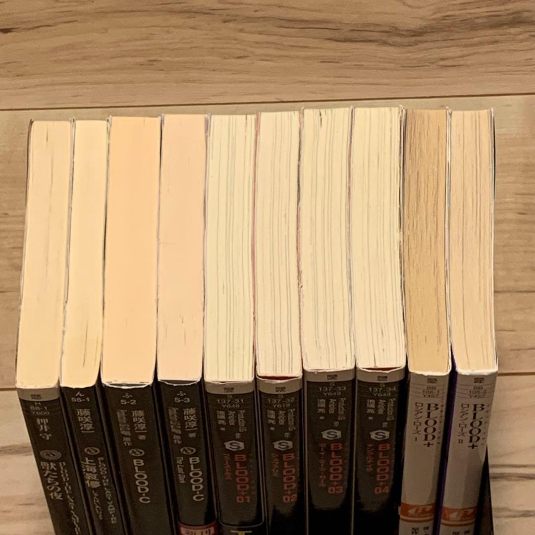 BLOODブラッドノベル10冊set藤咲淳一押井守MAMORUOSHII