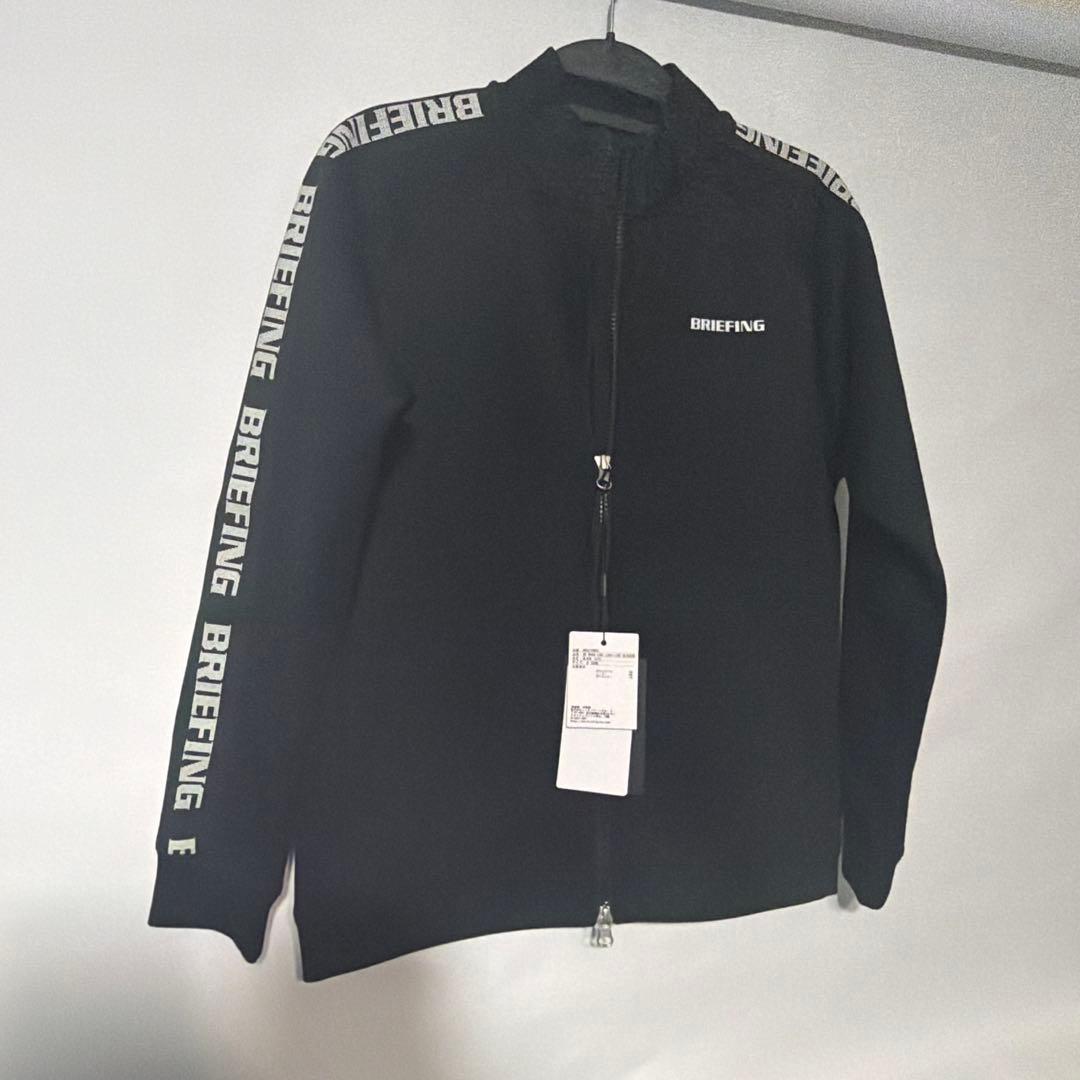 え*ん様 ブリーフィング　レディース　サイドロゴブルゾン　ブラック　Mサイズ