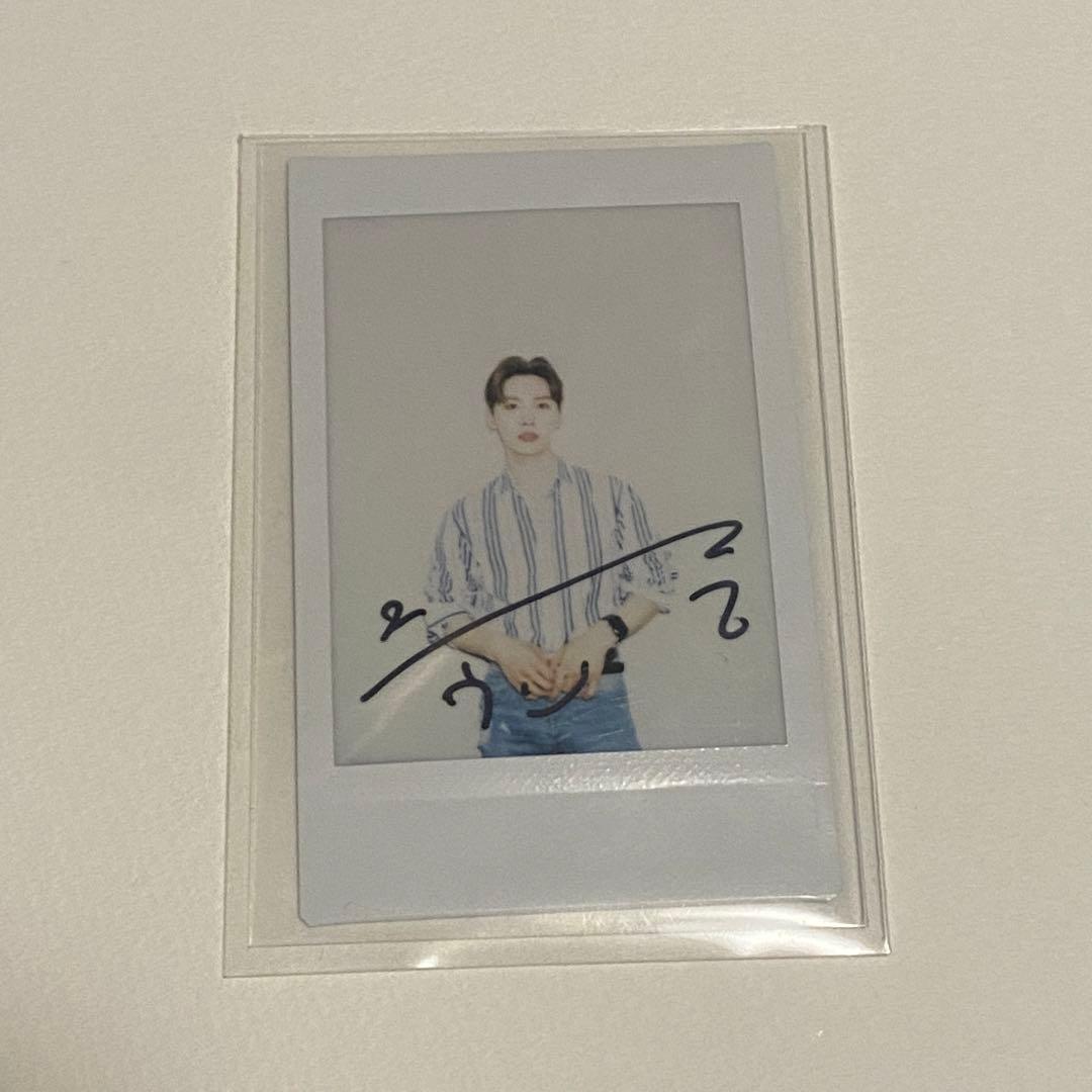 AB6IX チョンウン サイン入りチェキ