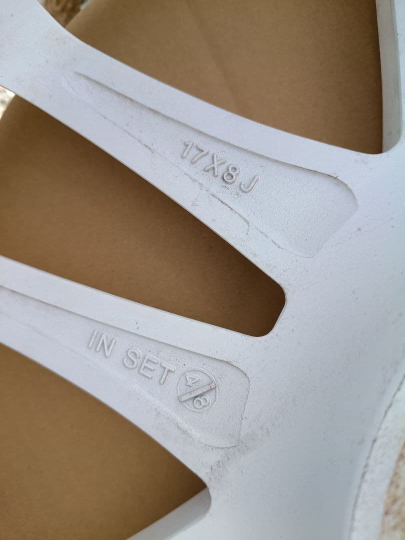 17インチ　ダンロップ　ディレッツァ　ホイール　4本セット