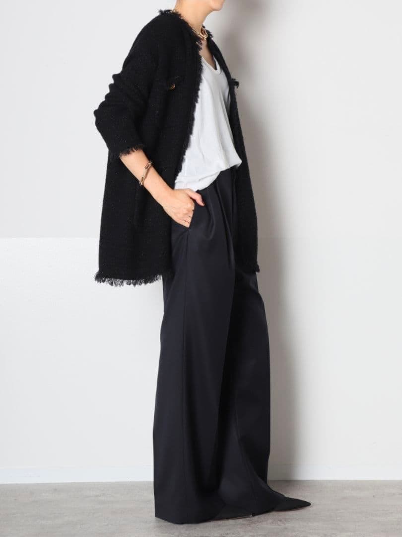 ADAWAS 　KNIT TWEEDジャケット