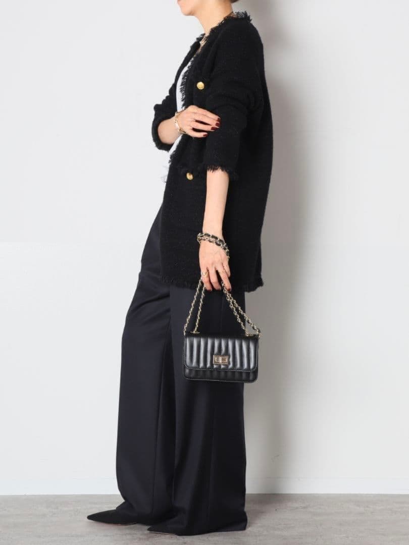 ADAWAS 　KNIT TWEEDジャケット