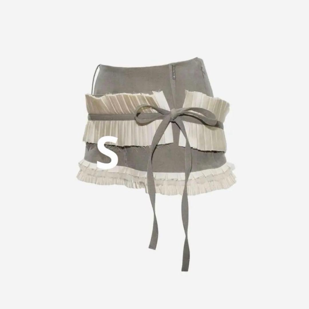 スカート theredthread S lace trim suit skirt