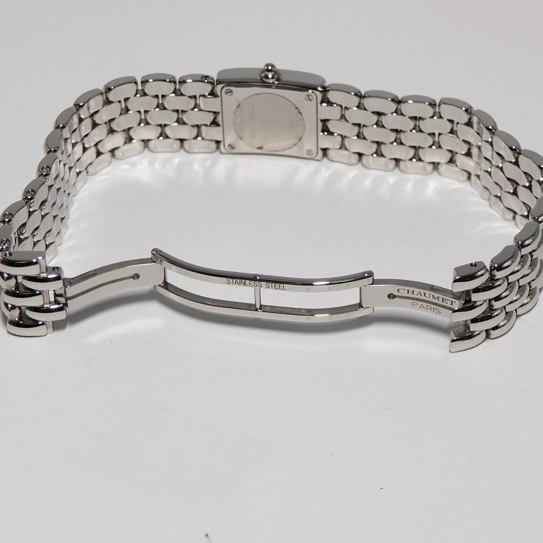 新同品 ショーメ CHAUMET ケイシス 12Pダイヤ 腕時計 H596