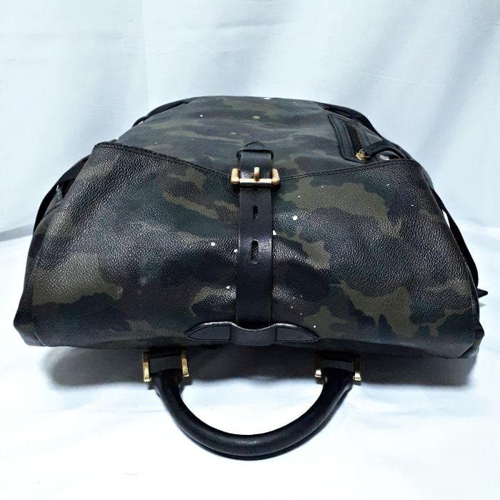 GENTIL BANDIT カモフラ PVC レザー リュック バックパック