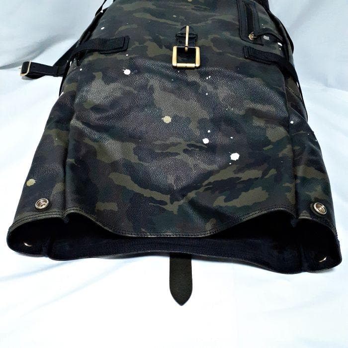 GENTIL BANDIT カモフラ PVC レザー リュック バックパック