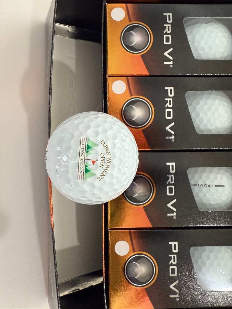 こば様　タイトリストPro V1 ゴルフボール 2ダース　記念ロゴ入り限定品