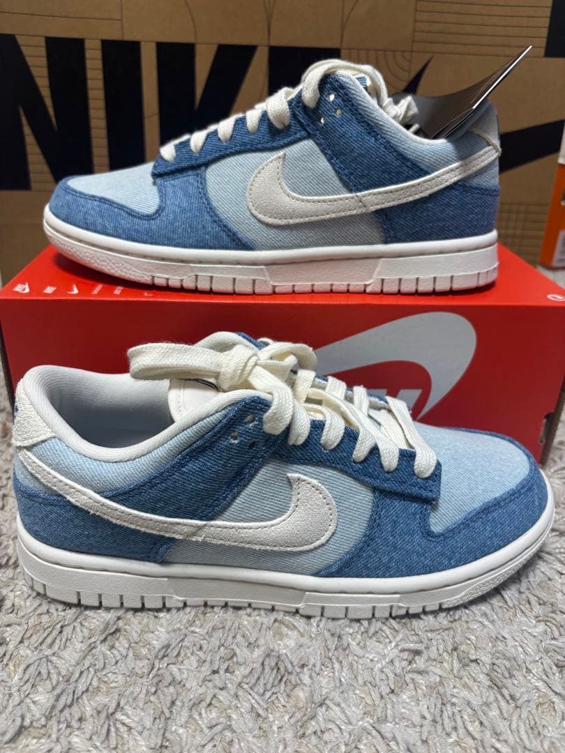 新品WMNS NIKE DUNK LO23cm ダンクデニムIH5073-006