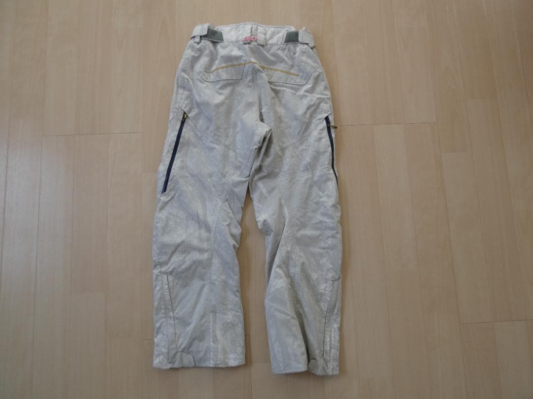 ミズノ　スキーウェア上下M　ホワイトツリー柄