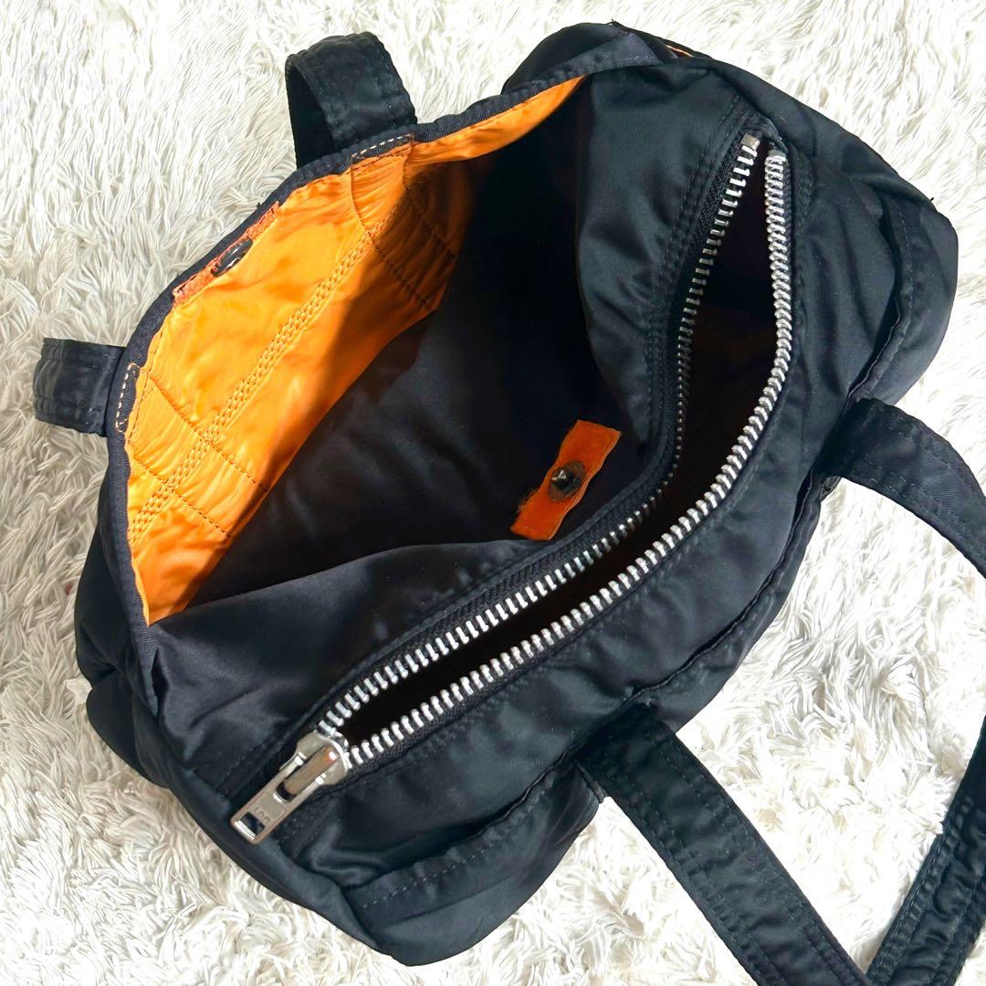 美品✨PORTER ポーター タンカー ミニボストン ドラム ダッフル 黒 廃盤