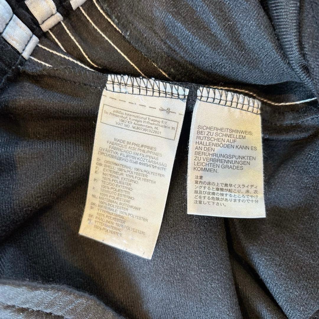 00s adidasoriginals トラックパンツ　定番ブラックS y2k