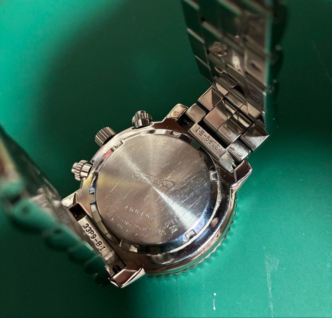 SEIKO パイロットウォッチ クロノグラフ SNA411 セイコー
