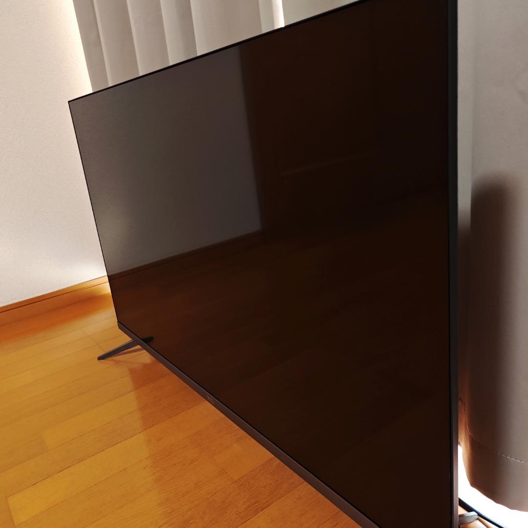 TCL 43V型 Android TV 4K液晶テレビ 43P8B 動作良好