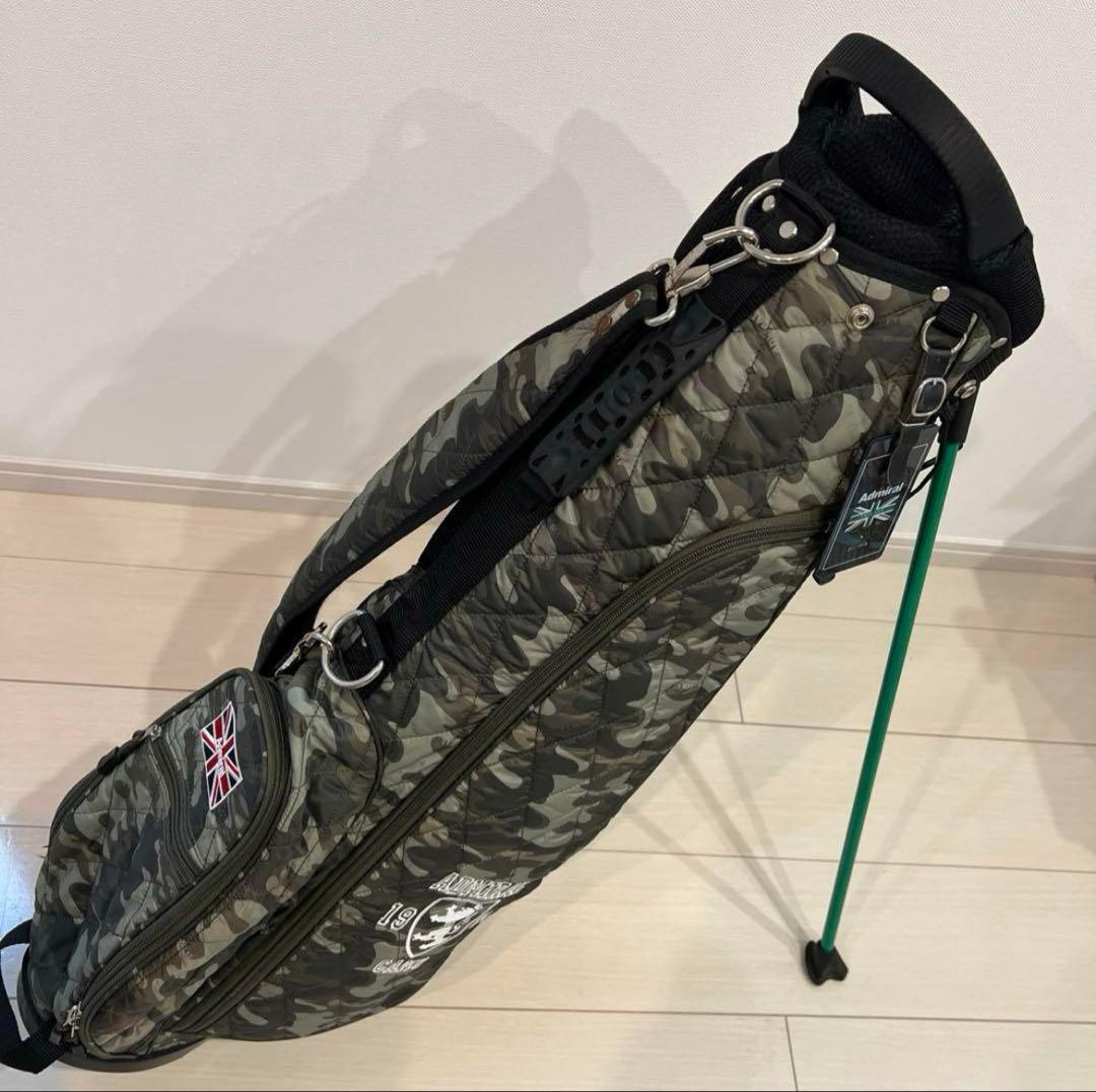 Admiral アドミラル　キャディバック　スタンドバッグ　迷彩　最終値下げ