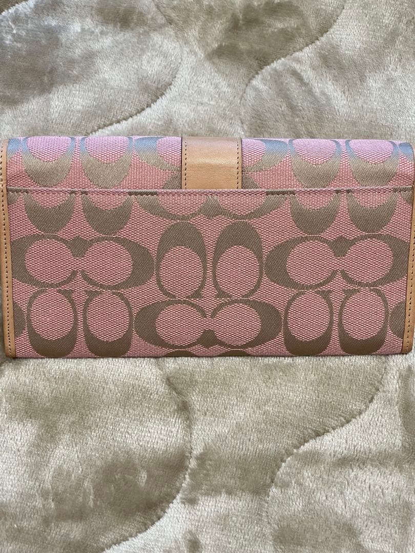 COACH ピンク トートバッグ＋長財布 セット