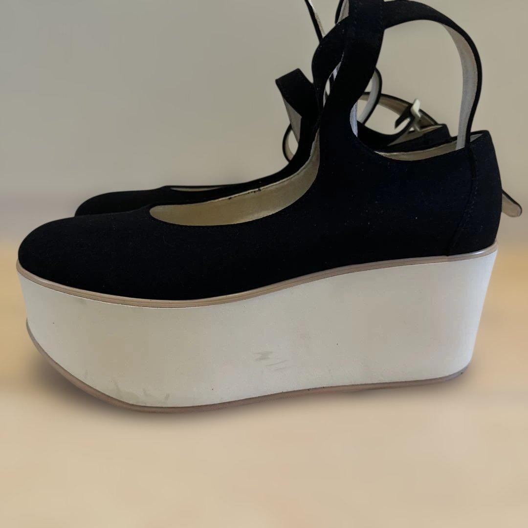 【TOKYO BOPPER】No.922 バレリーナシューズ黒R 23.5