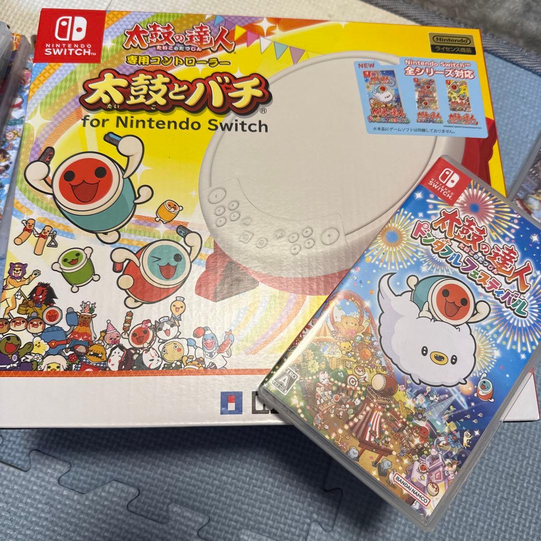 太鼓の達人 for Nintendo Switch 太鼓とバチ
