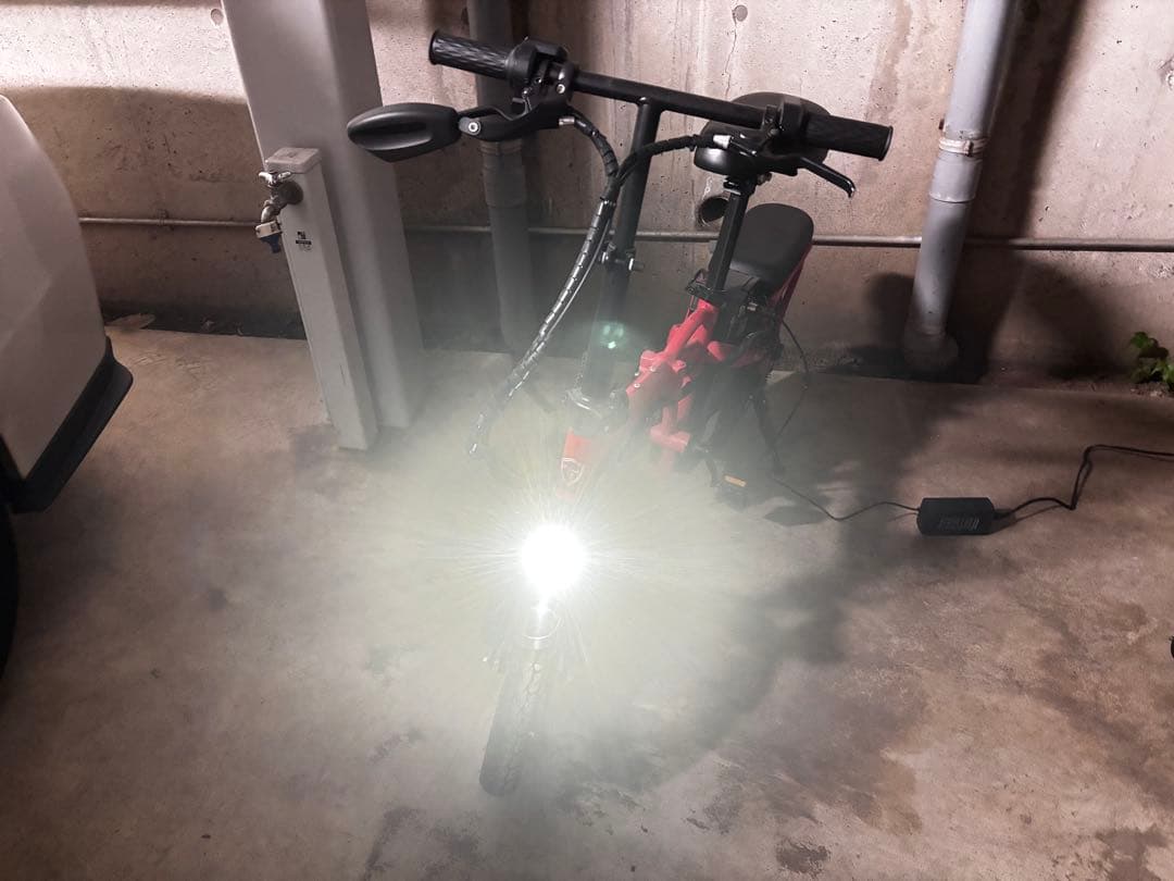 赤の電動アシスト自転車　東京　引き取り