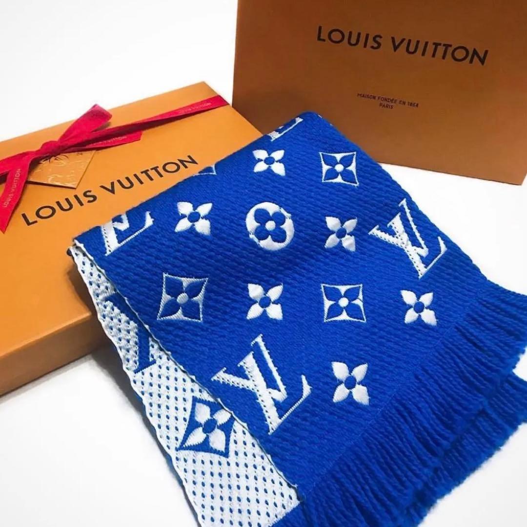 ◆ルイヴィトン◆マフラー エシャルプロゴマニア M71839 新品同様