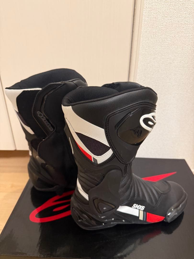 Alpinestars SMX6 バイクブーツ 黒/白