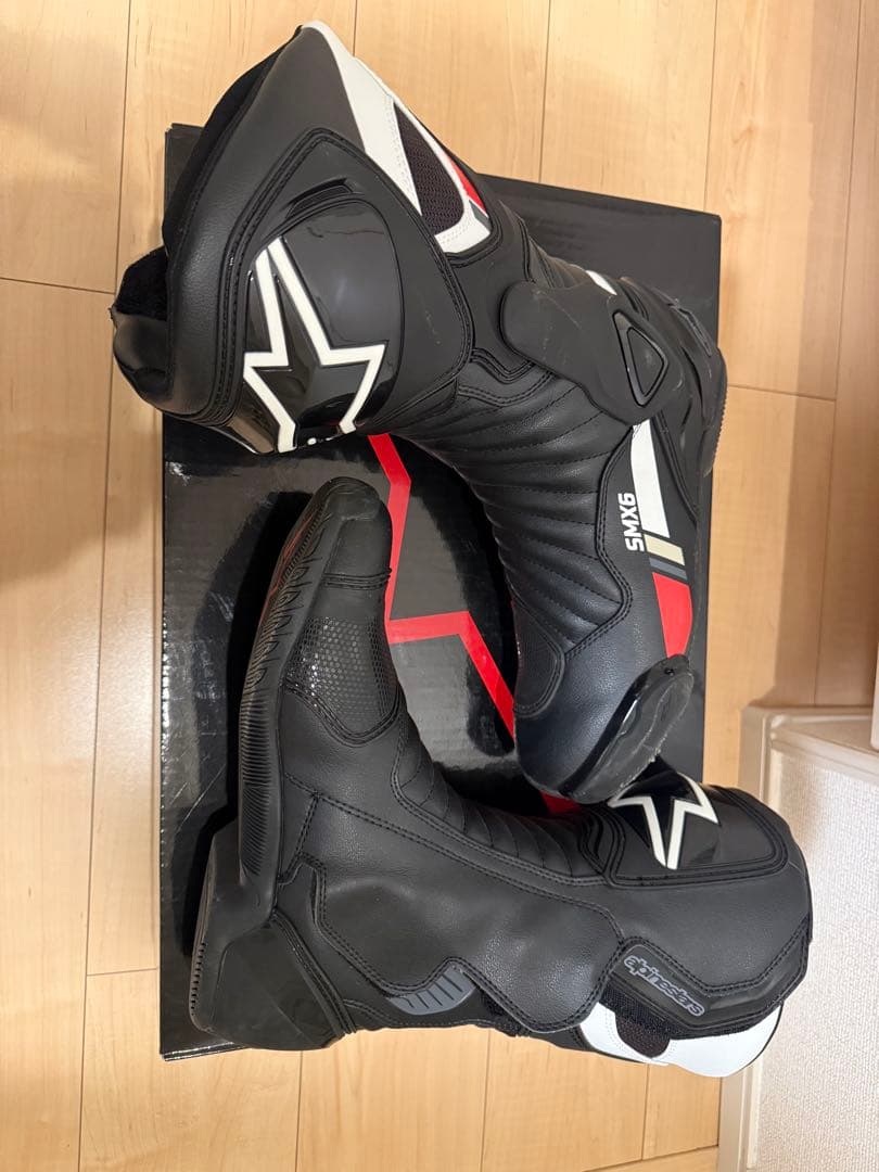 Alpinestars SMX6 バイクブーツ 黒/白