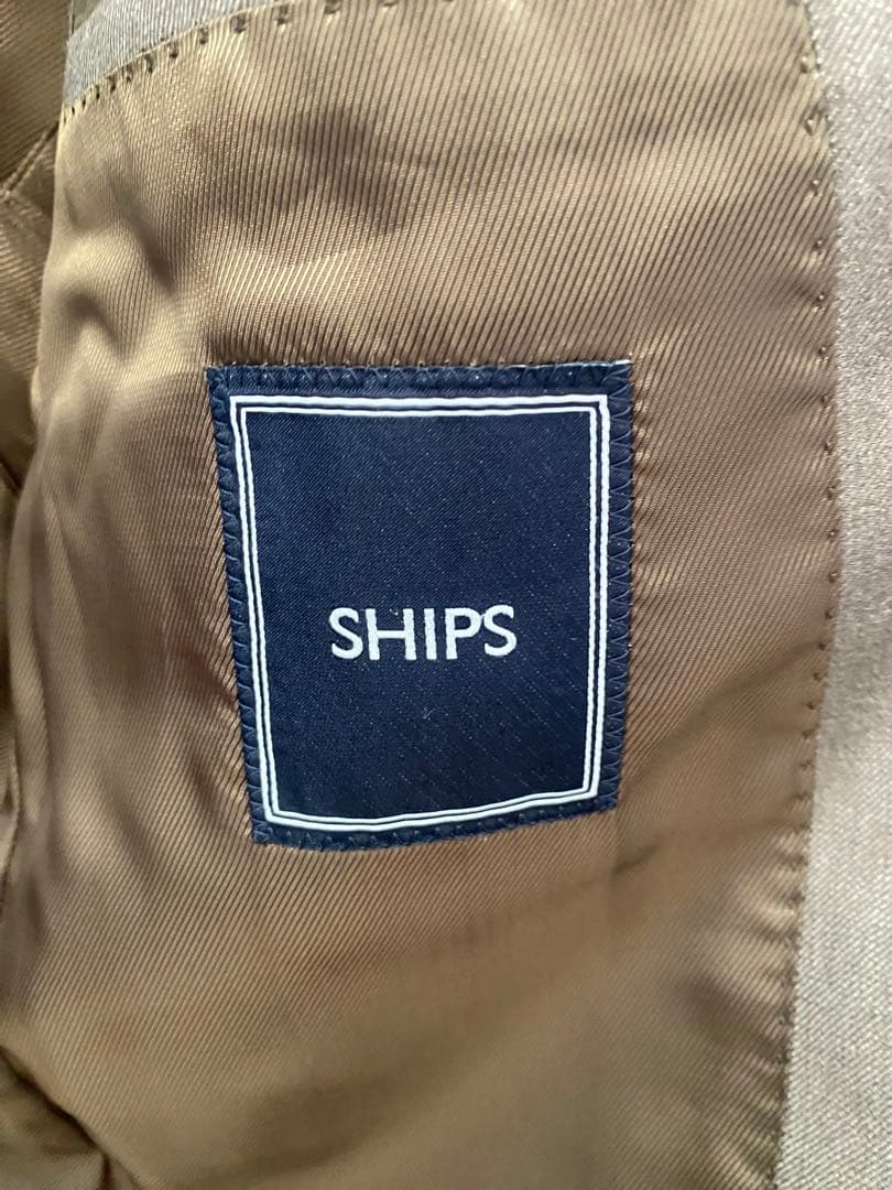 【elukuki】SHIPS スーツ　DORMEUIL 48