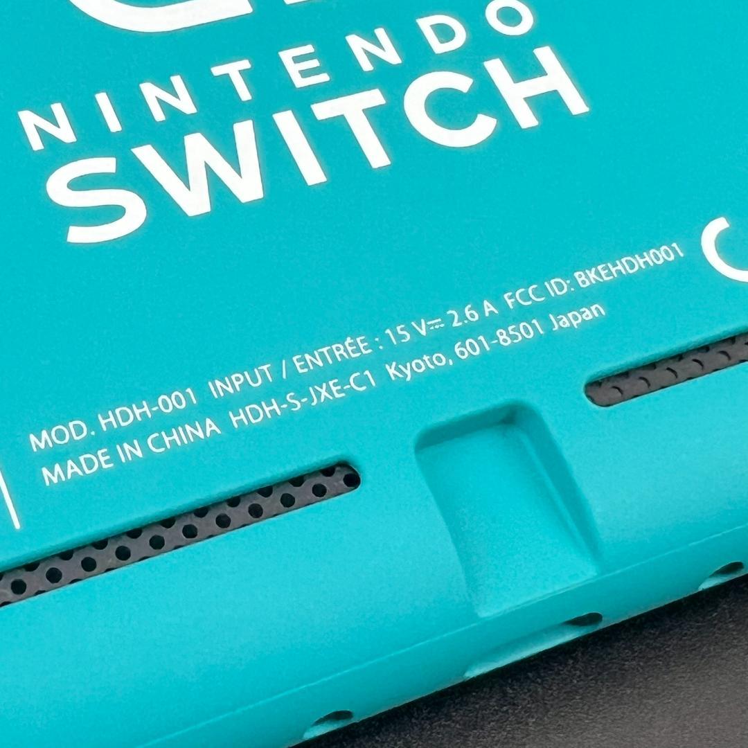 Nintendo Switch Lite ターコイズ 本体 充電器 セット