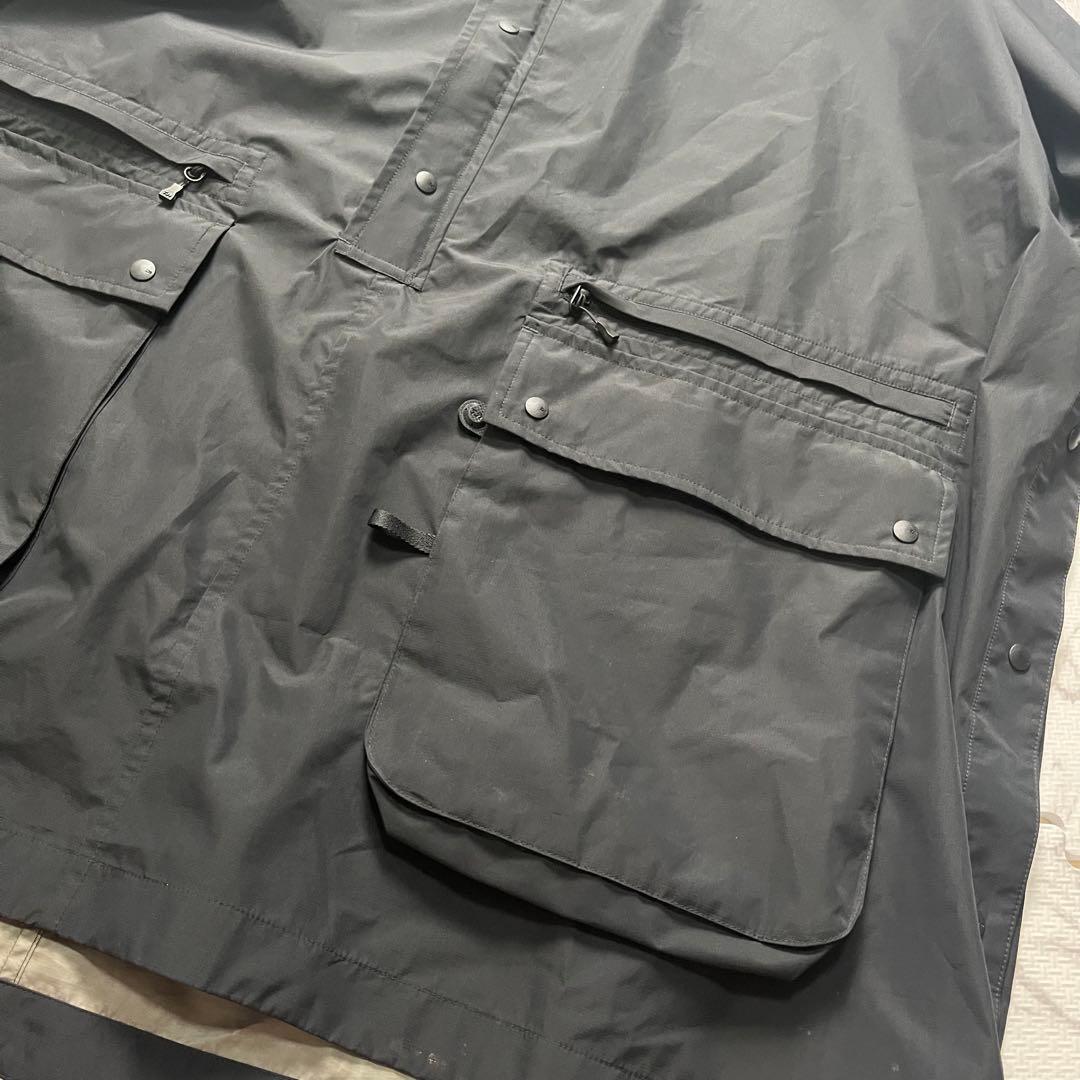 新品タグ付き✨ダイワピア39 ゴアテックス レインポンチョ 23aw ブラック