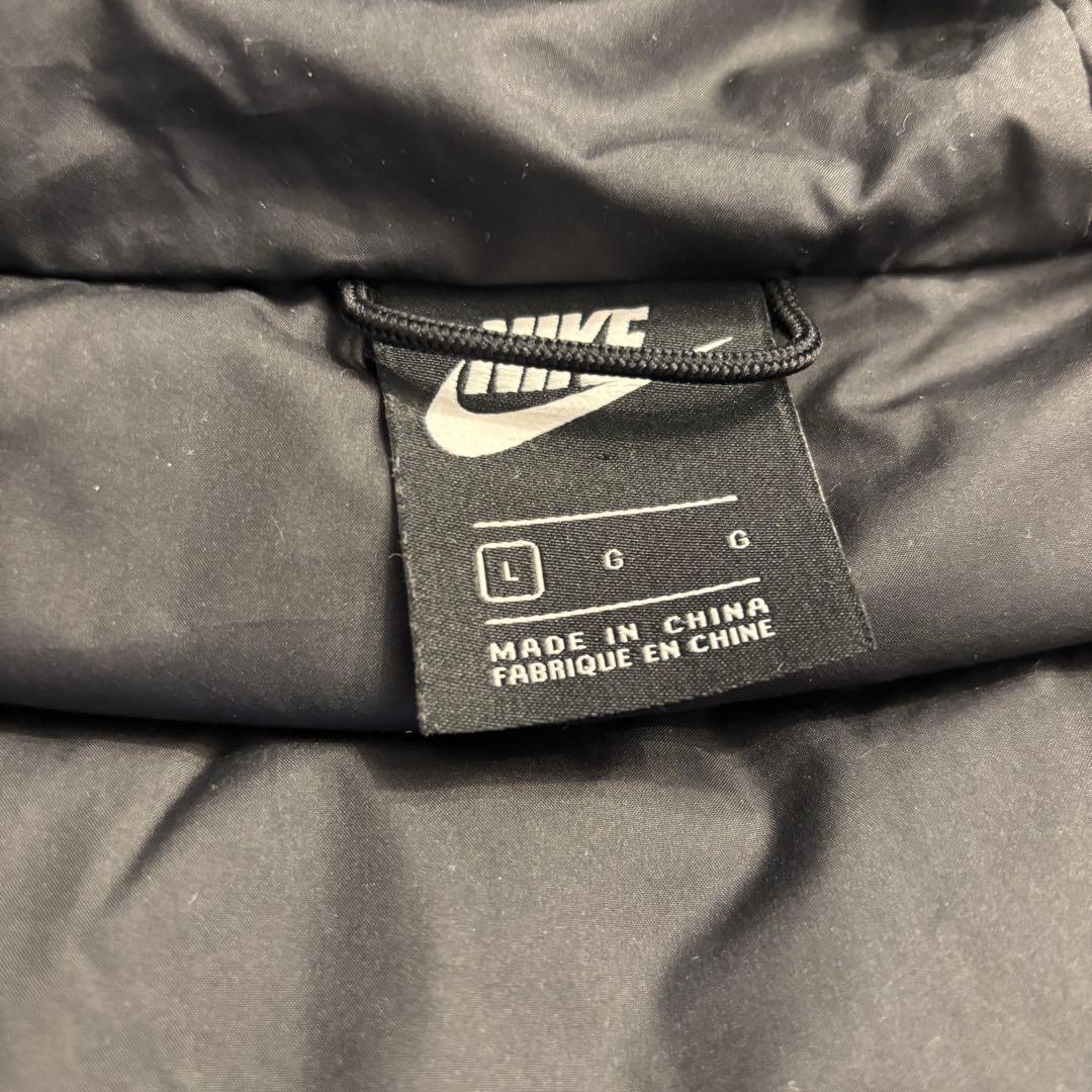 ナイキ ベンチコート ダウンコート ブラック L