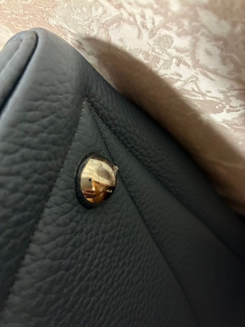 【廃盤・極希少】エルメス ヴィクトリア 43 トラベルバッグ □Q刻印