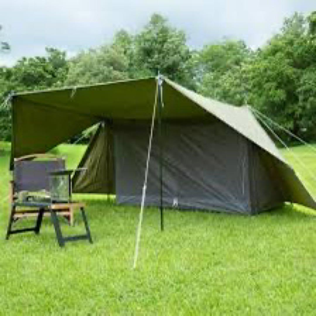 BUNDOK ソロキャンプ向けパップテント「ソロベース BDK-79TC」