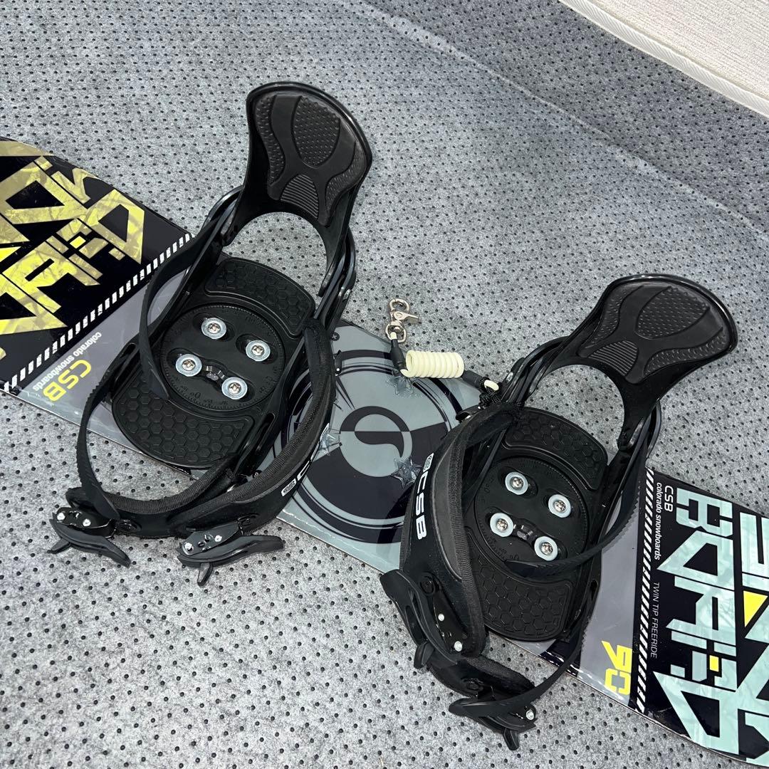 数回使用 キッズスノーボード CSB 90cm＋バイン＋BOAブーツ